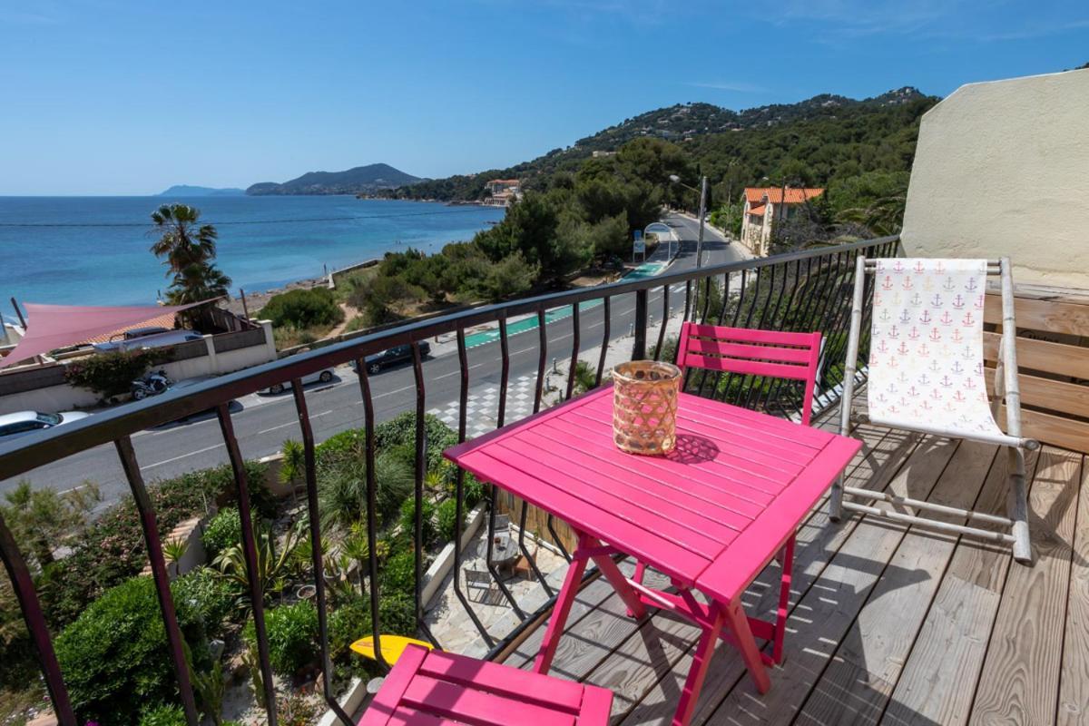 Hotel Almanarre Plage - Hotel Eco-Responsable Face A La Mer Hyeres Exterior photo